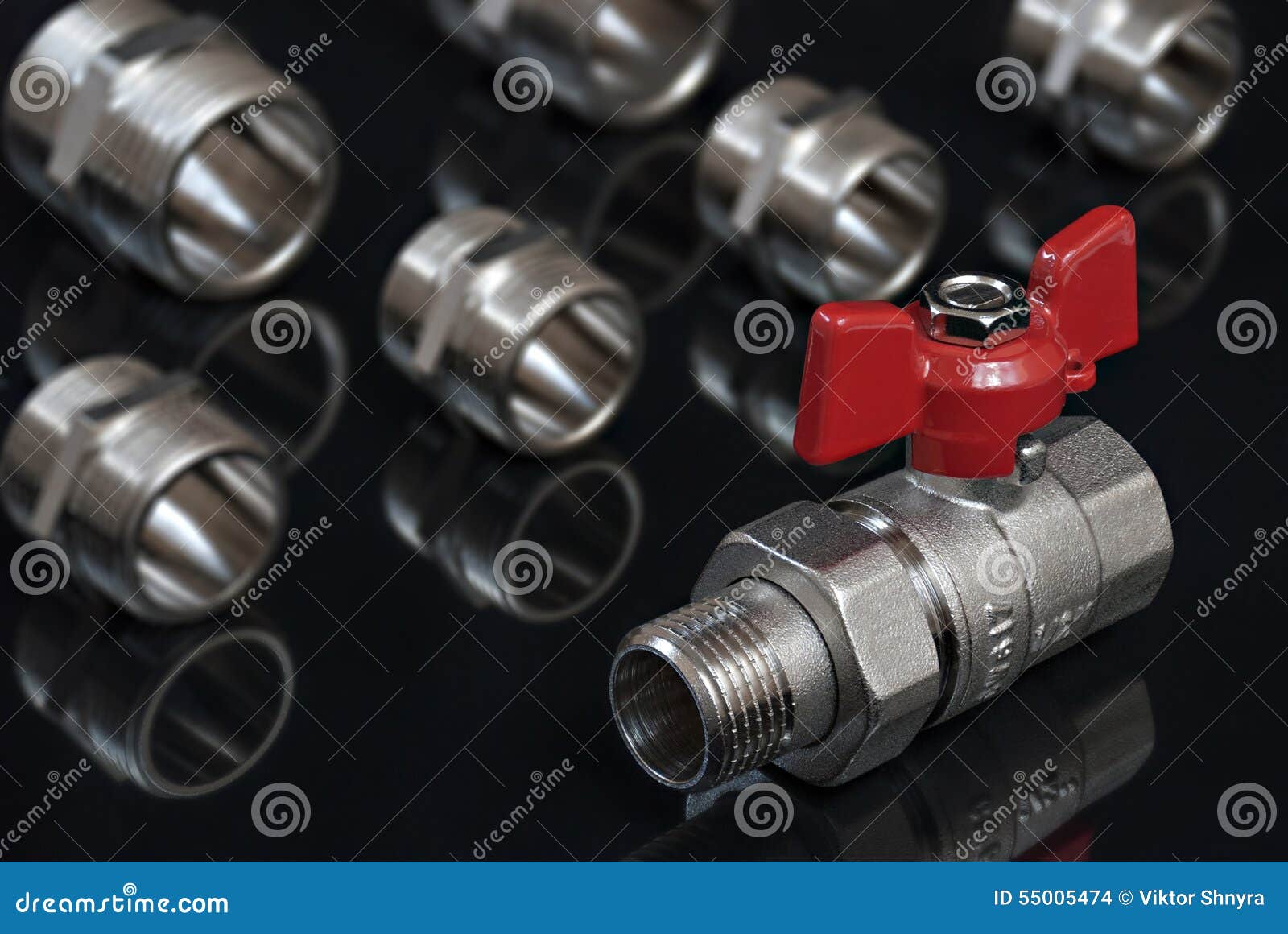 Valve for hot water stock photo. Image of flange, equipment 55005474