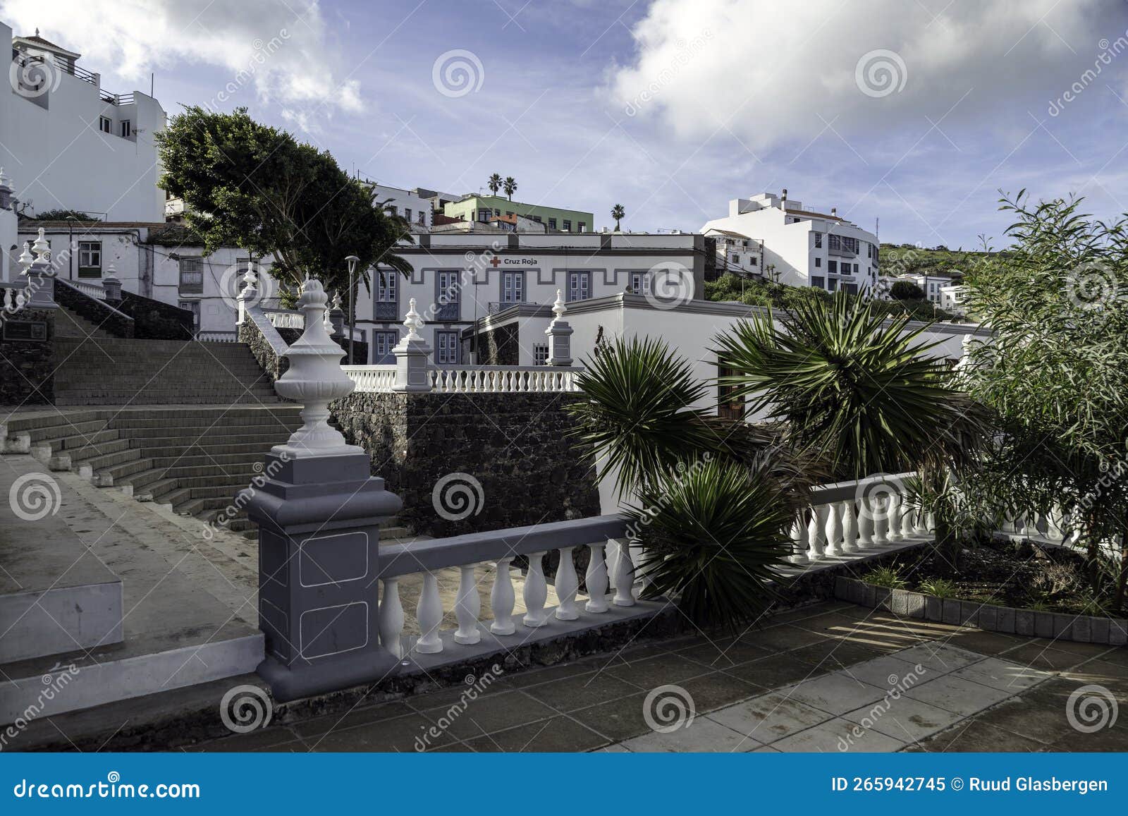 valverde, capital of the small volcanic island of el heirro, part of the canary archipelago