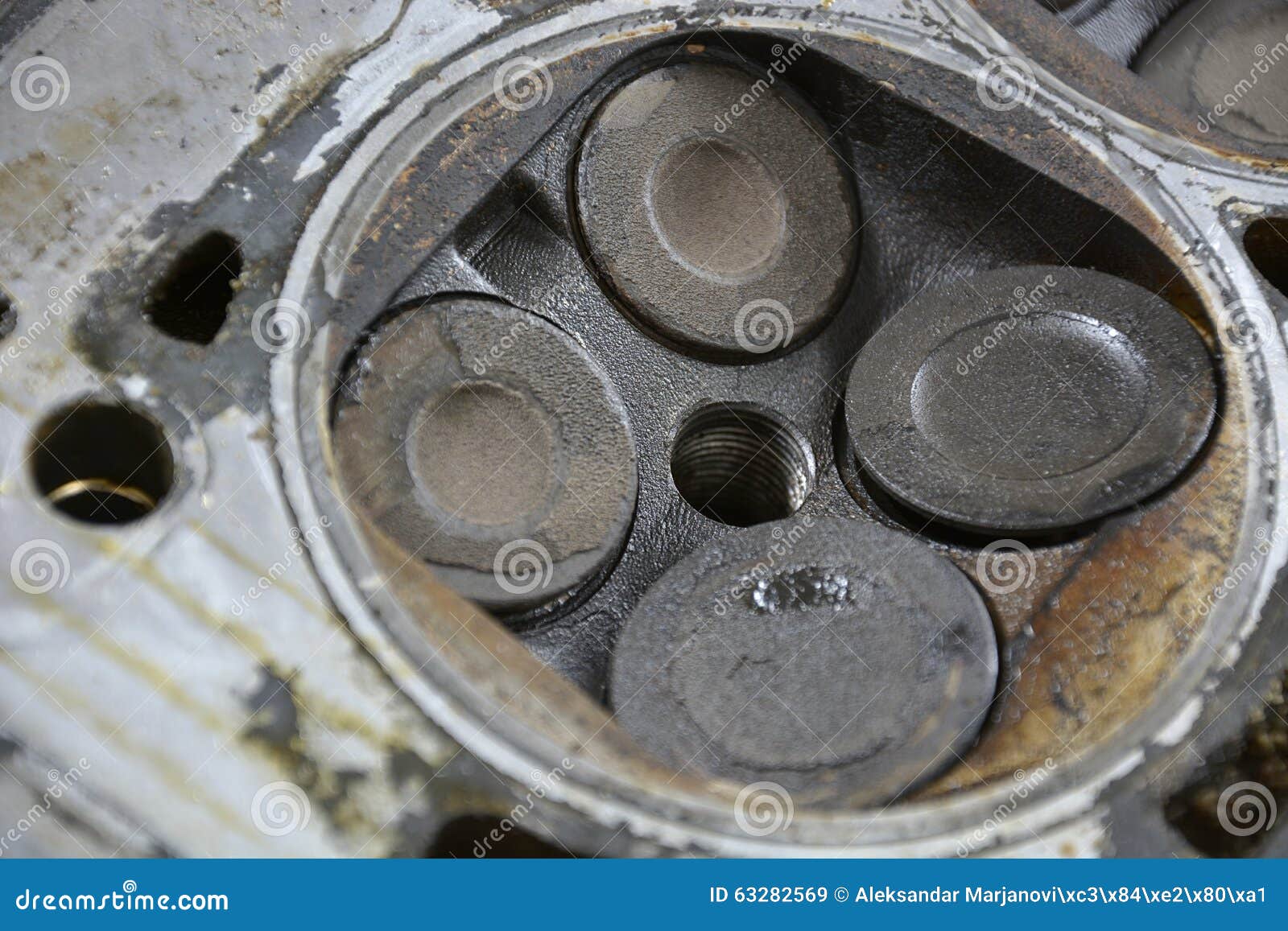 Valves engine stock image. Image of cylinder, diagnostic 63282569