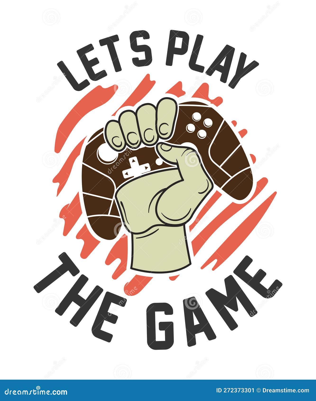 Cada pista é uma pista de jogo camiseta de jogo com joystick de jogo  ilustração vetorial