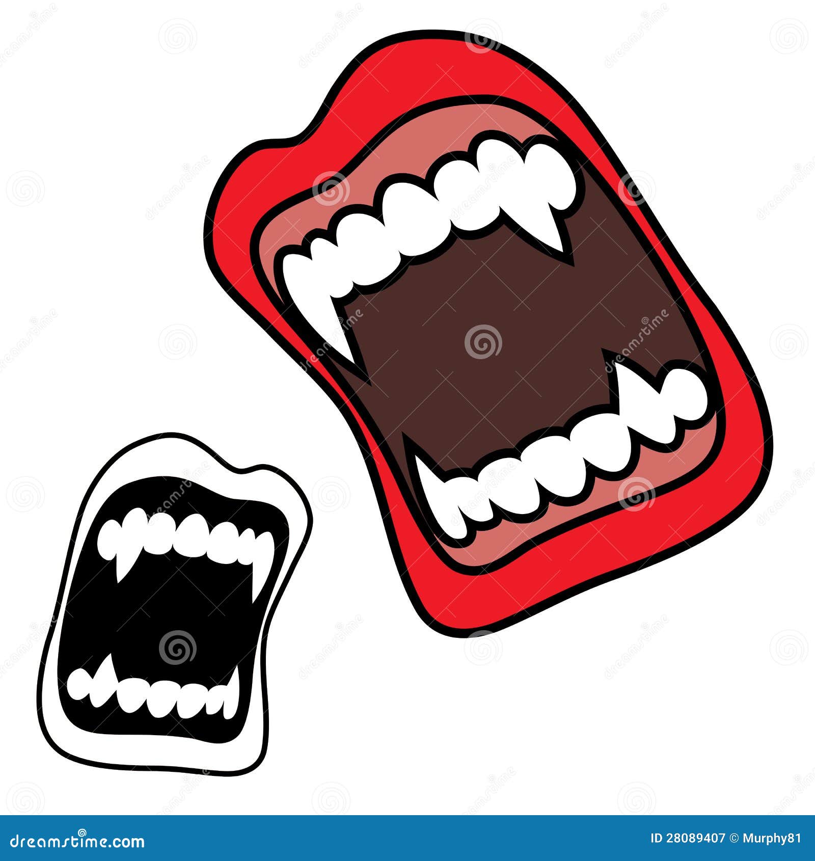 clipart fangs