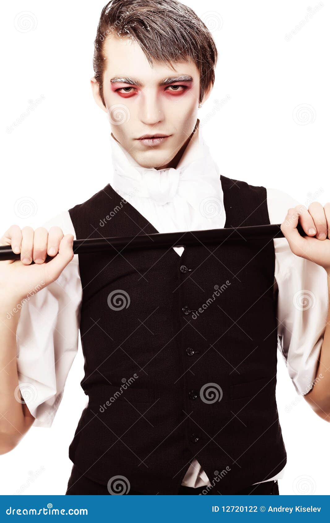 Vampire man stock photo. Image of stick, vamp, clothes 