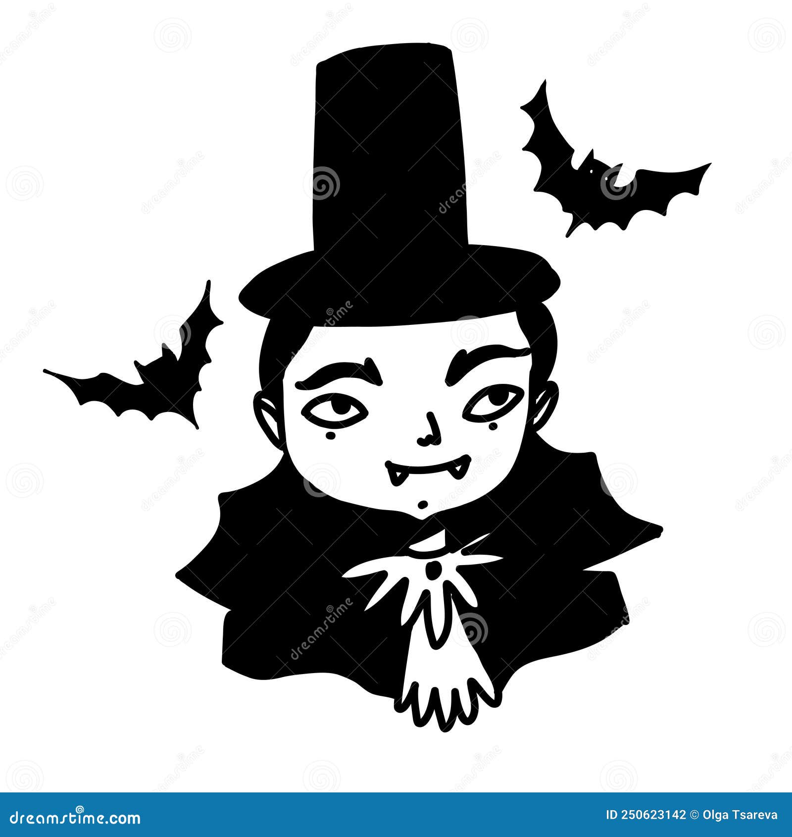 Baixar Vetor De Ilustração De Desenho Animado De Vampiro De Halloween