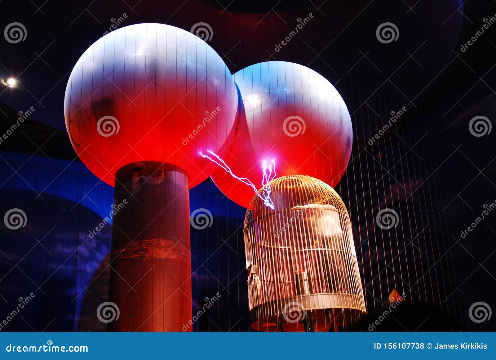 A Van Der Graaf Generates Lighting Editorial Stock Photo Image of