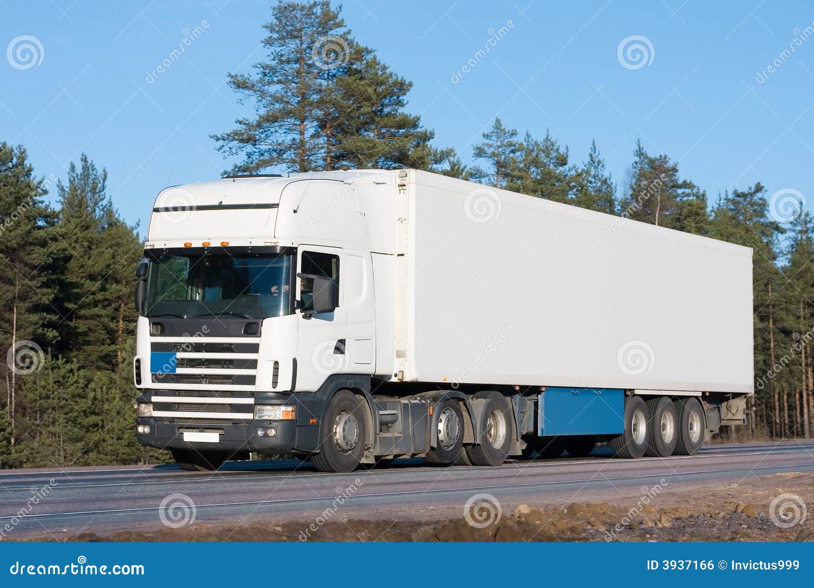Van truck stock photo. Image of deliver, lift, automobile 3937166