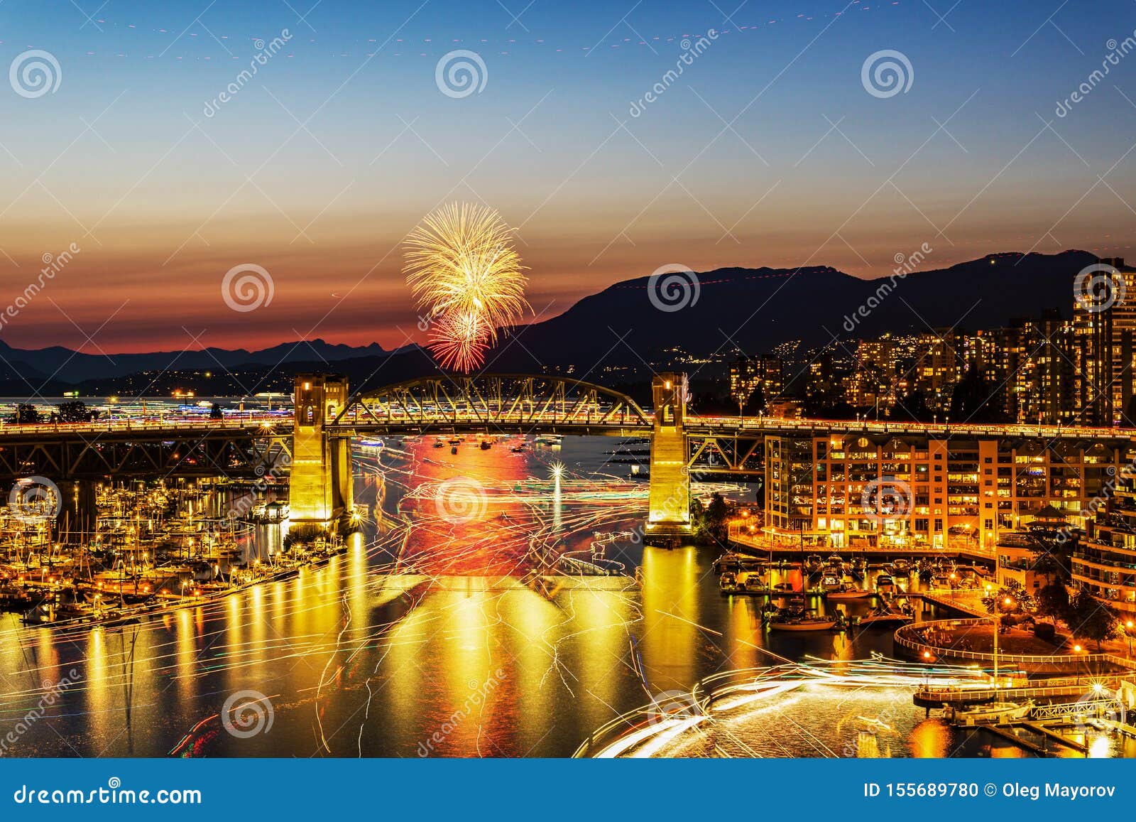 VANCOUVER, CANADA AUGUST 3, 2019 Honda Celebration of Light Croatia