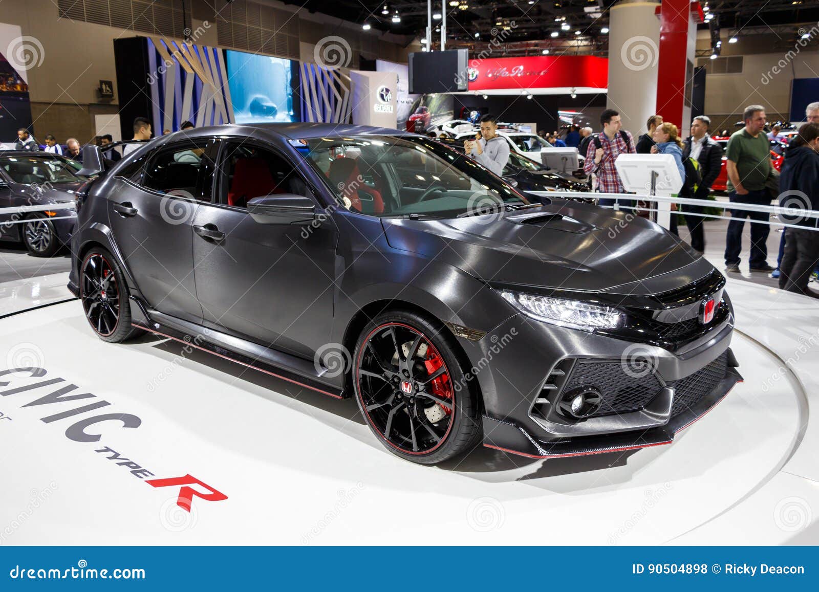 Vancouver Canada, Circa 2017 New Honda Civic Editorial Stock Photo