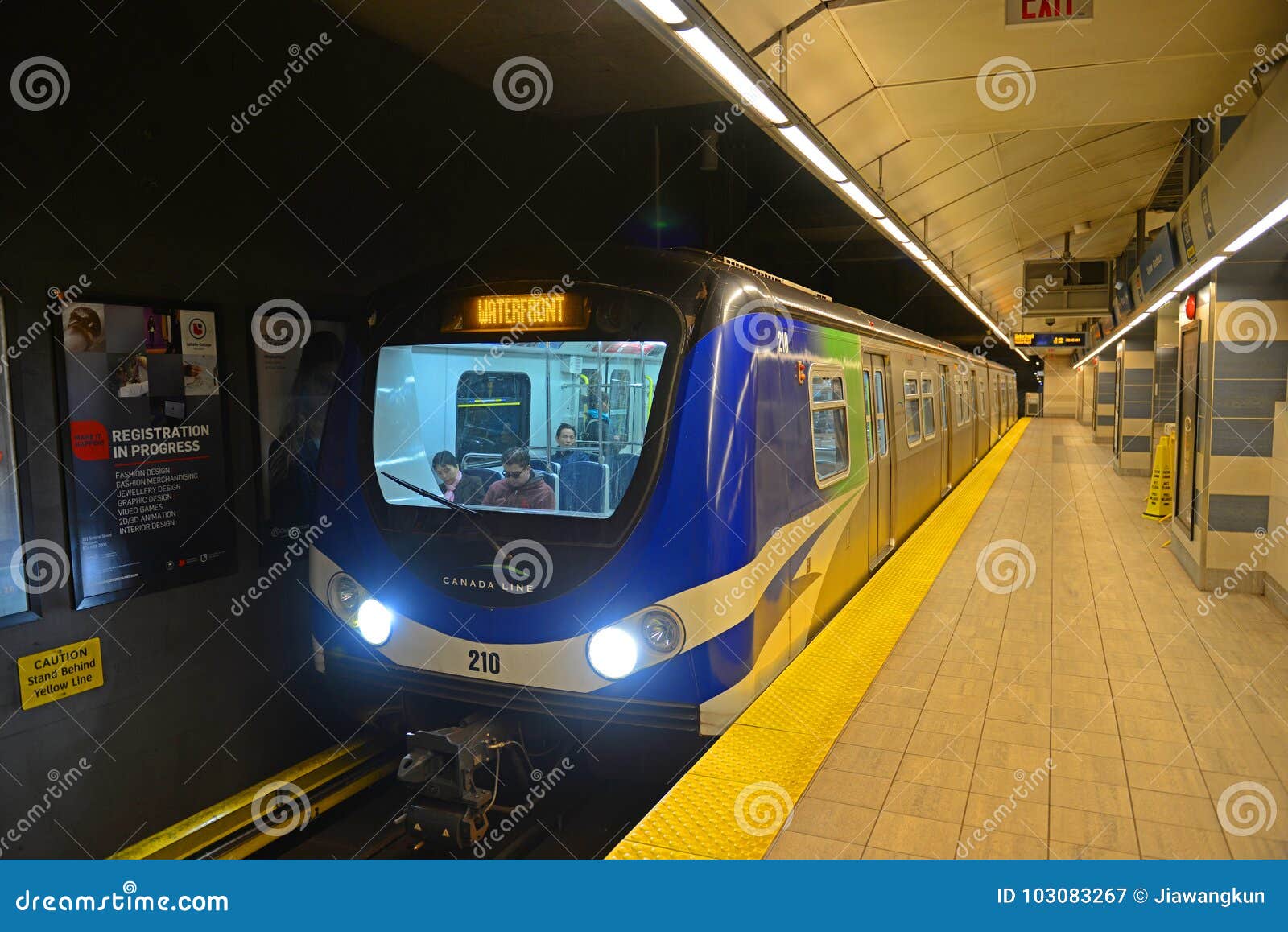 VancouverMetro, Vancouver BC Kanada Redaktionelles Stockfotografie