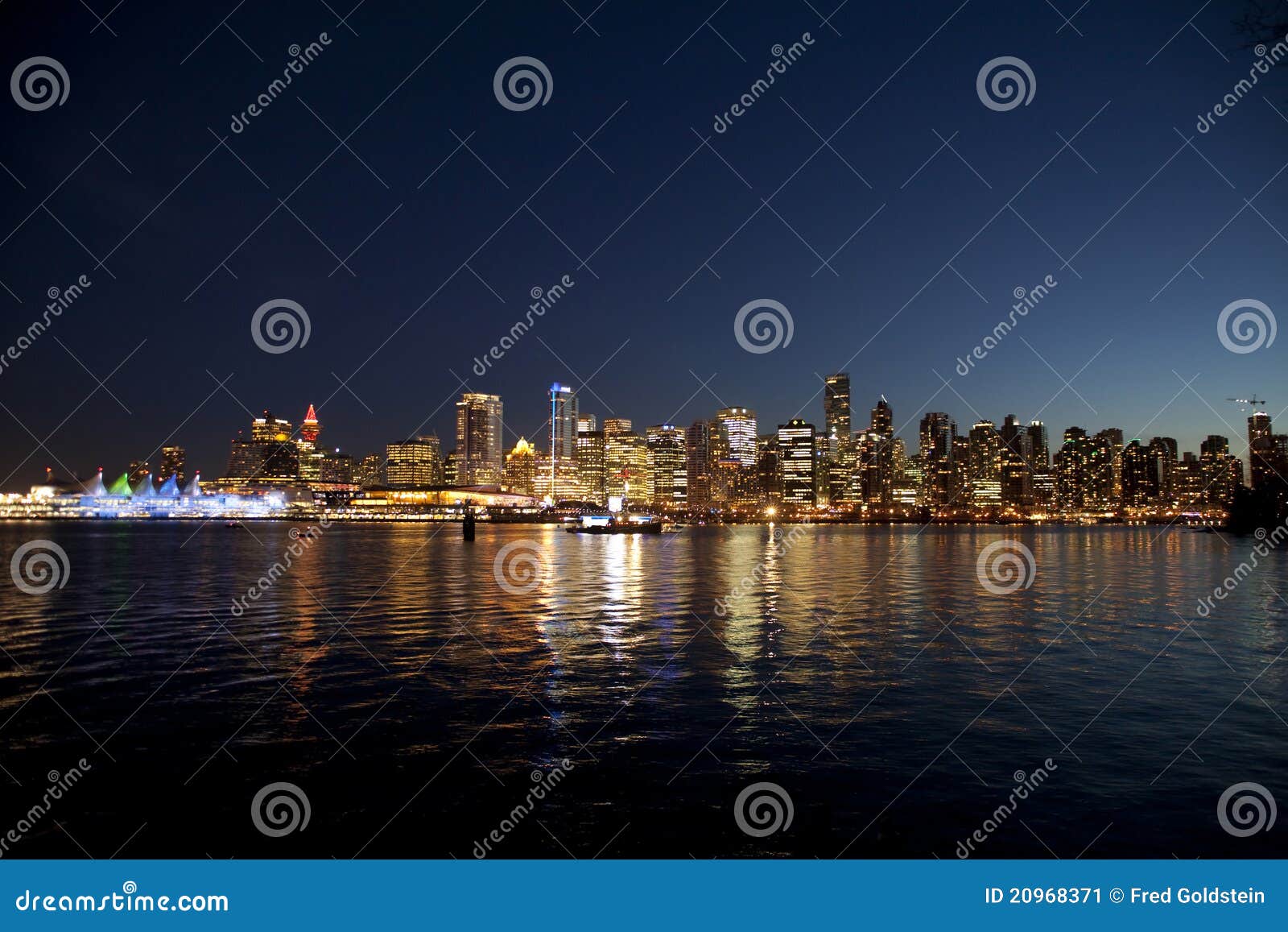 vancouver at night