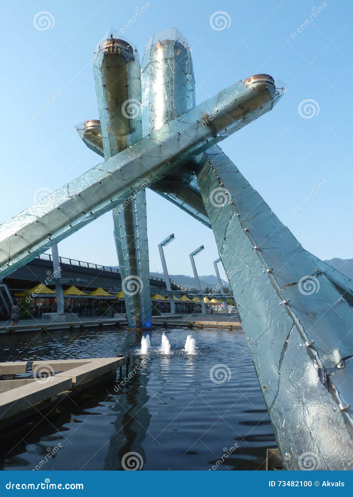 Vancouver Olympic Torch editorial image. Image of olympic 73482100