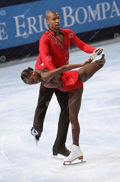 Vanessa JAMES / Yannick BONHEUR (FRA) Editorial Image - Image of ...
