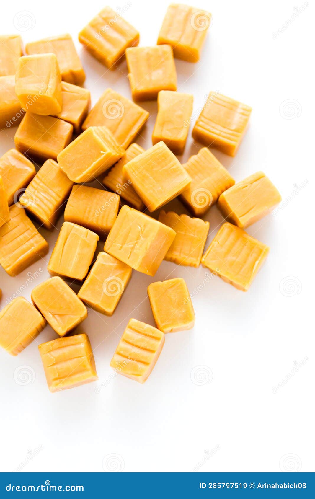 Caramel candy stock image. Image of unwrapped, brown 285797519