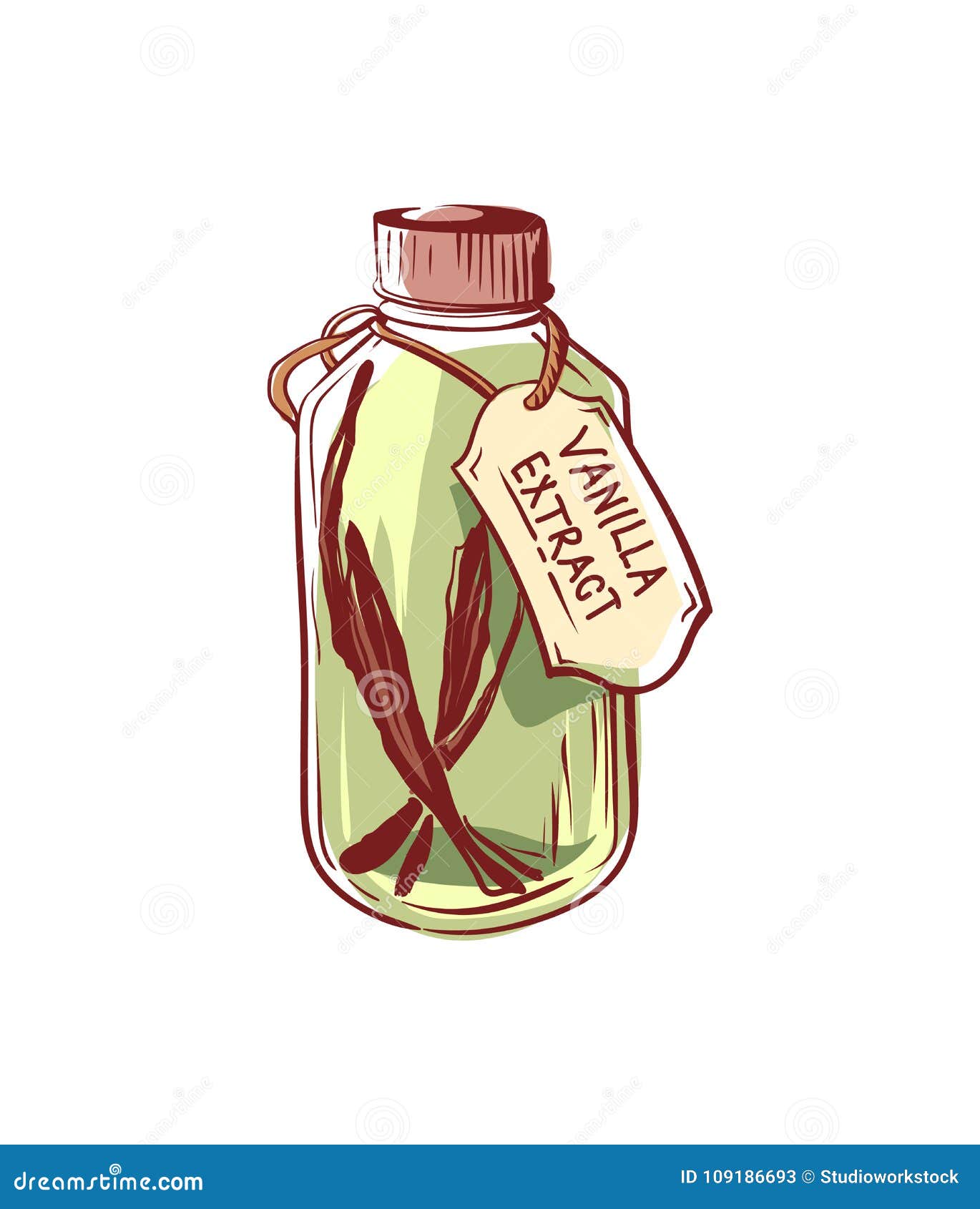 vanilla extract oil bottle   icon