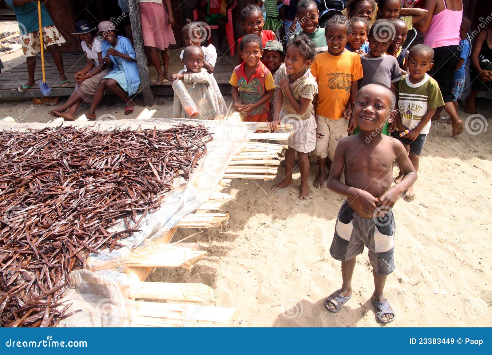 Vanilla village editorial stock image. Image of delicious 23383449