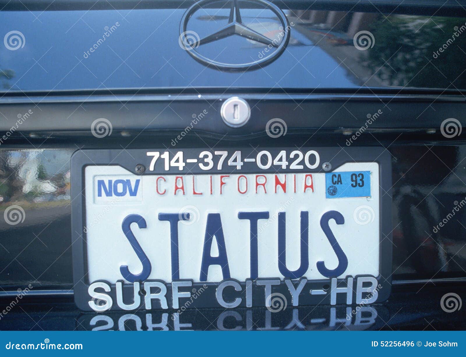 Vanity License Plate California Editorial Photo Image of states