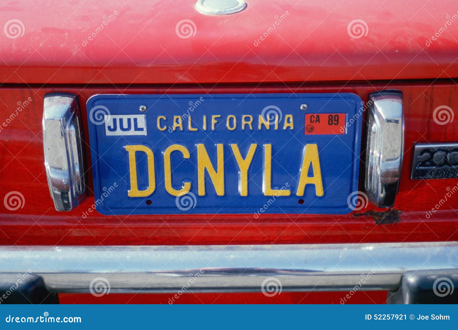 Vanity License Plate California Editorial Photo Image of automobile