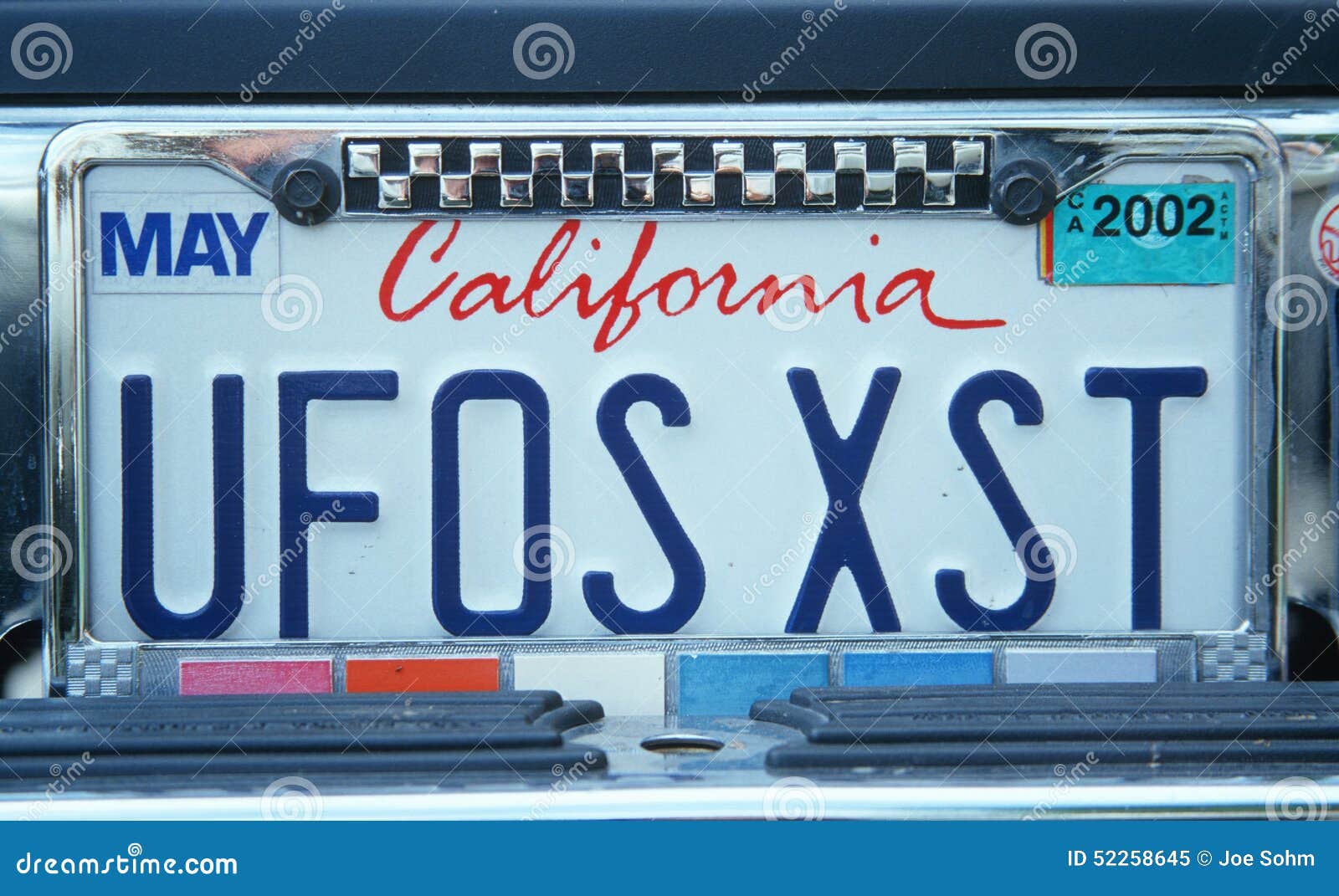 vanity license plate