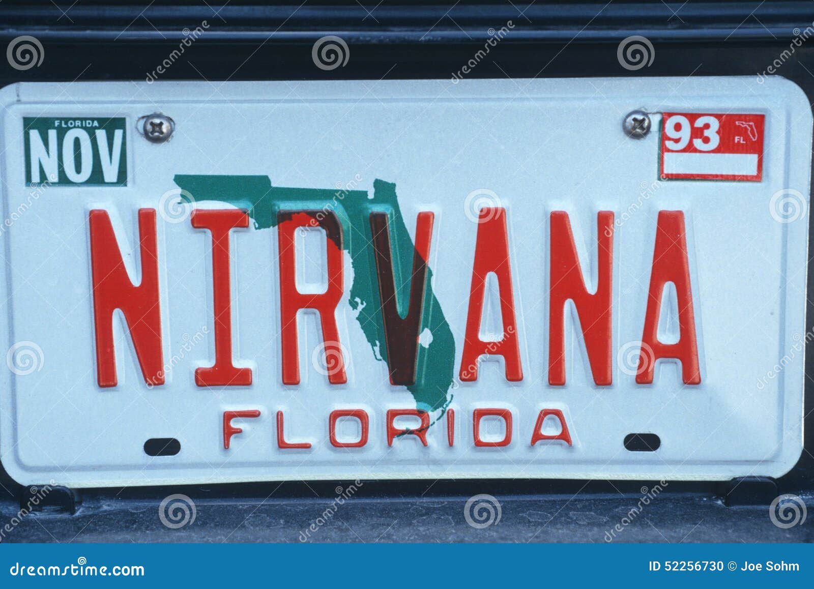 Vanity License Plate Florida Editorial Image Image of rapture