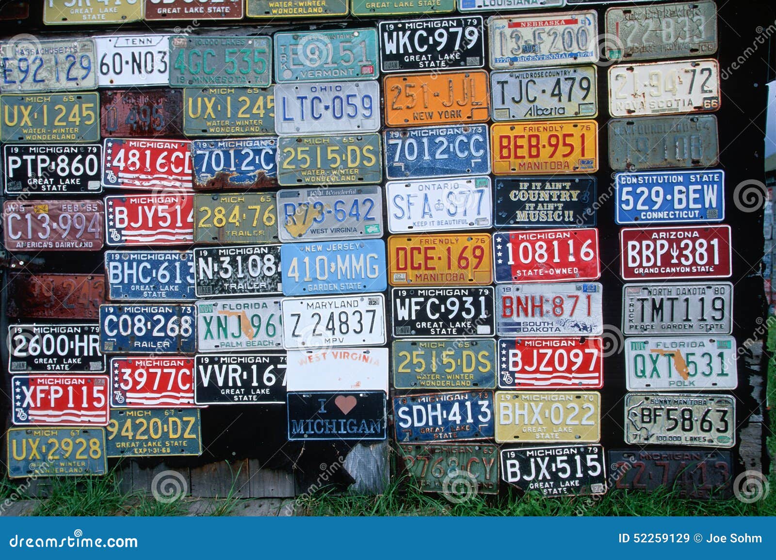 Vanity License Plate Michigan Editorial Stock Image Image of roadway, scenes 52259129