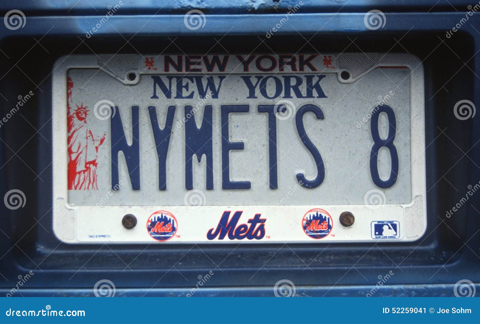 Vanity License Plate New York Editorial Photo Image of states, major 52259041