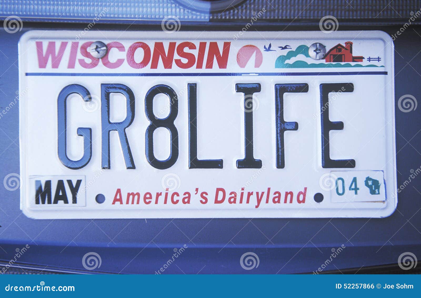 Vanity License Plate Wisconsin Editorial Photo Image of conceit