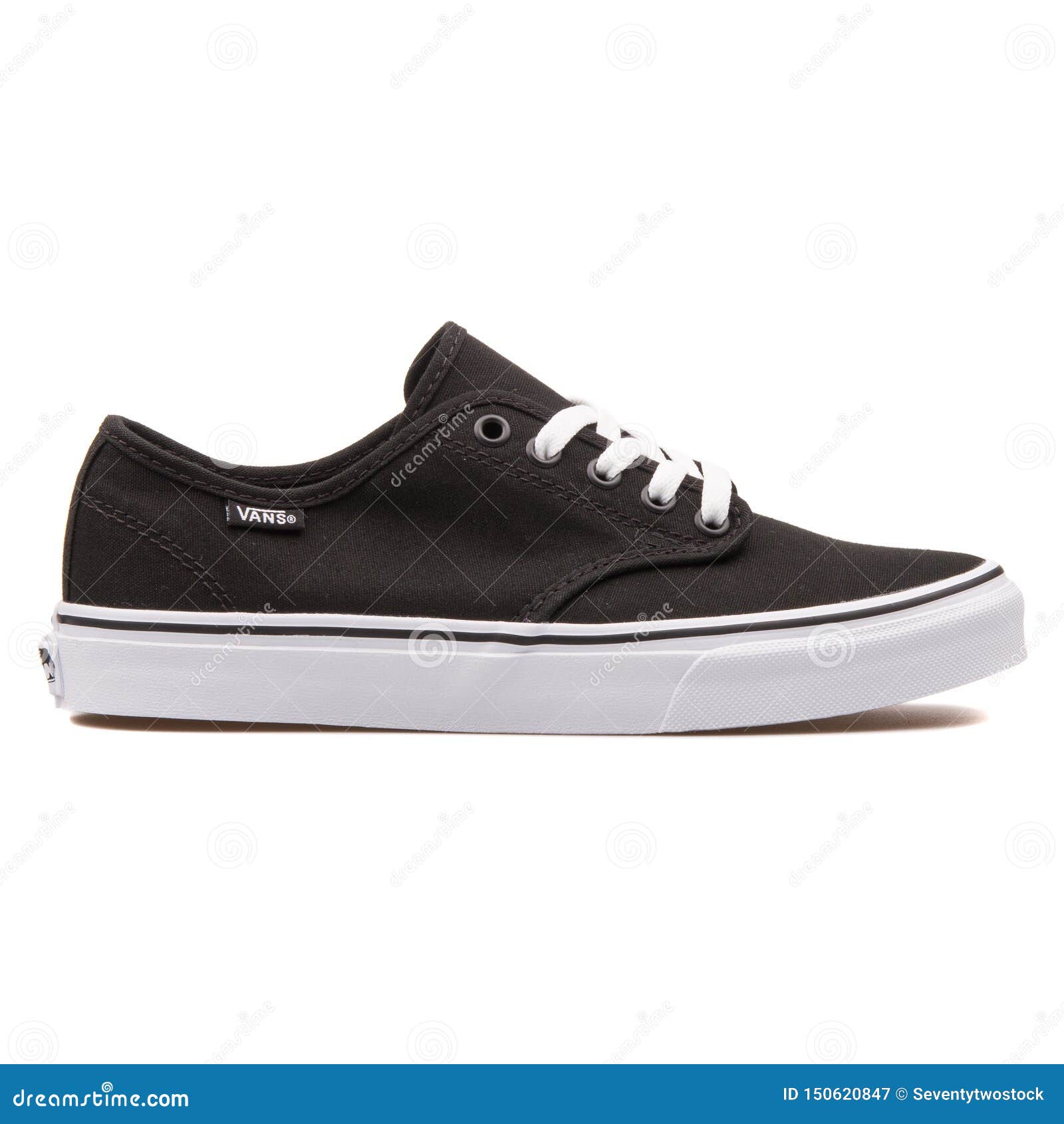 vans camden stripe black