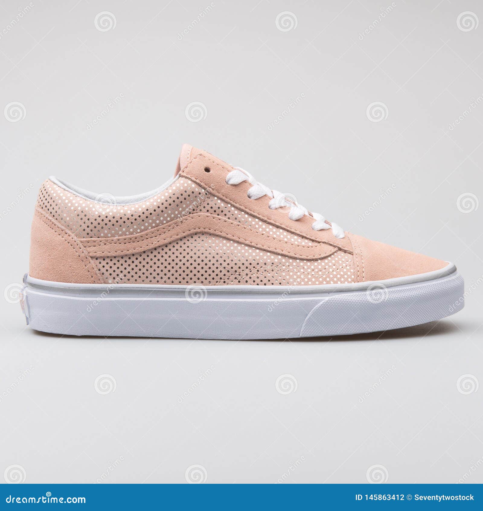 vans rose background