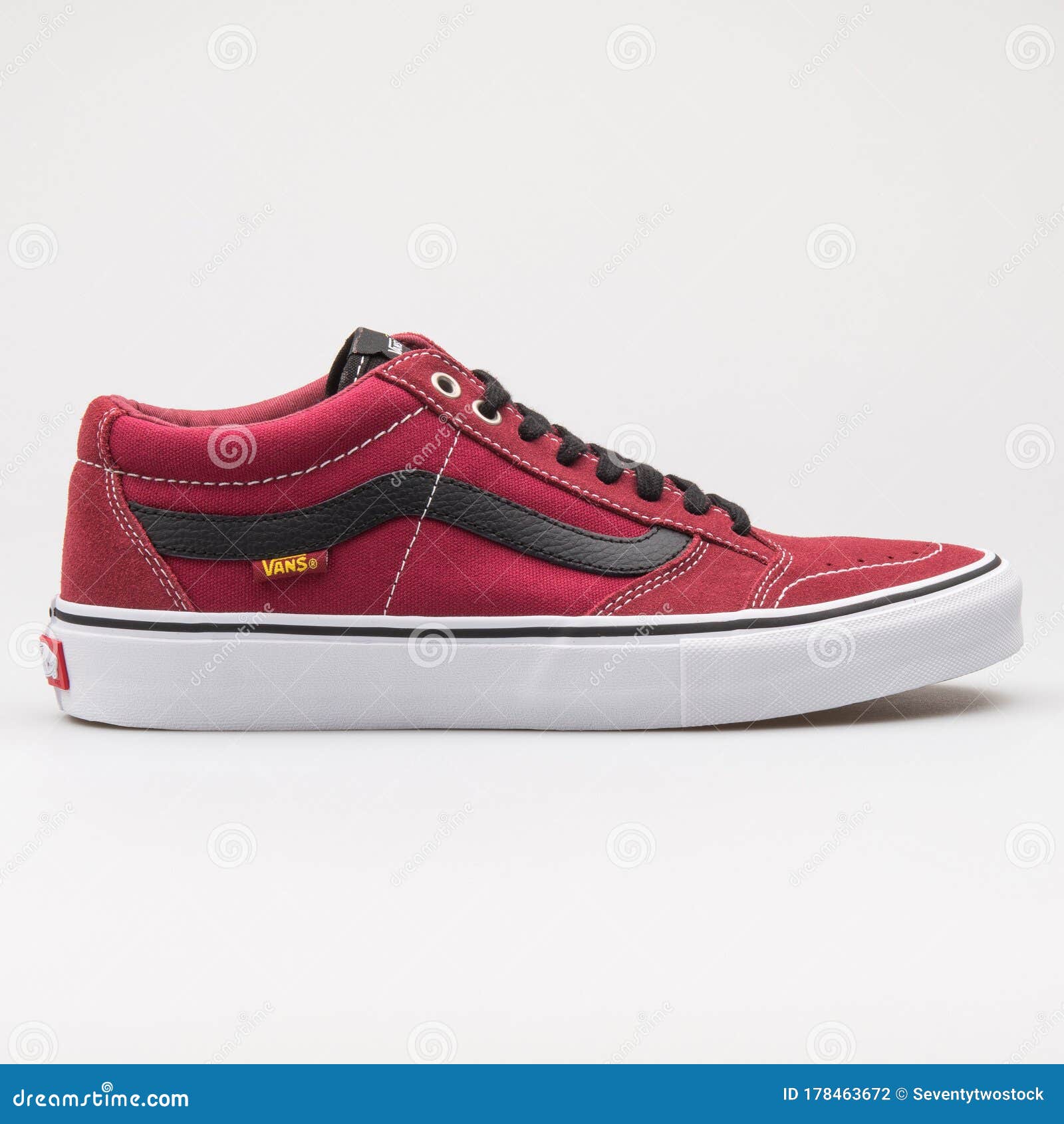 vans tibetan red