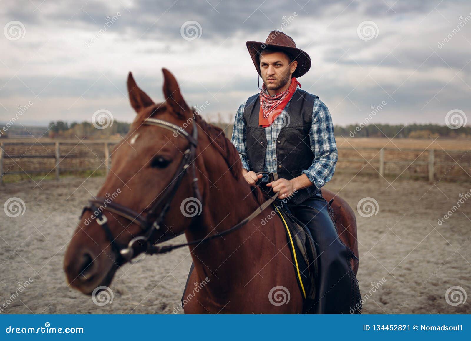 roupa de couro para vaqueiro