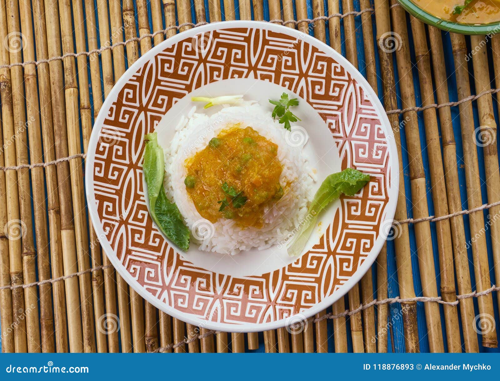 Varan Bhat stock image. Image of india, pigeon, food 118876893