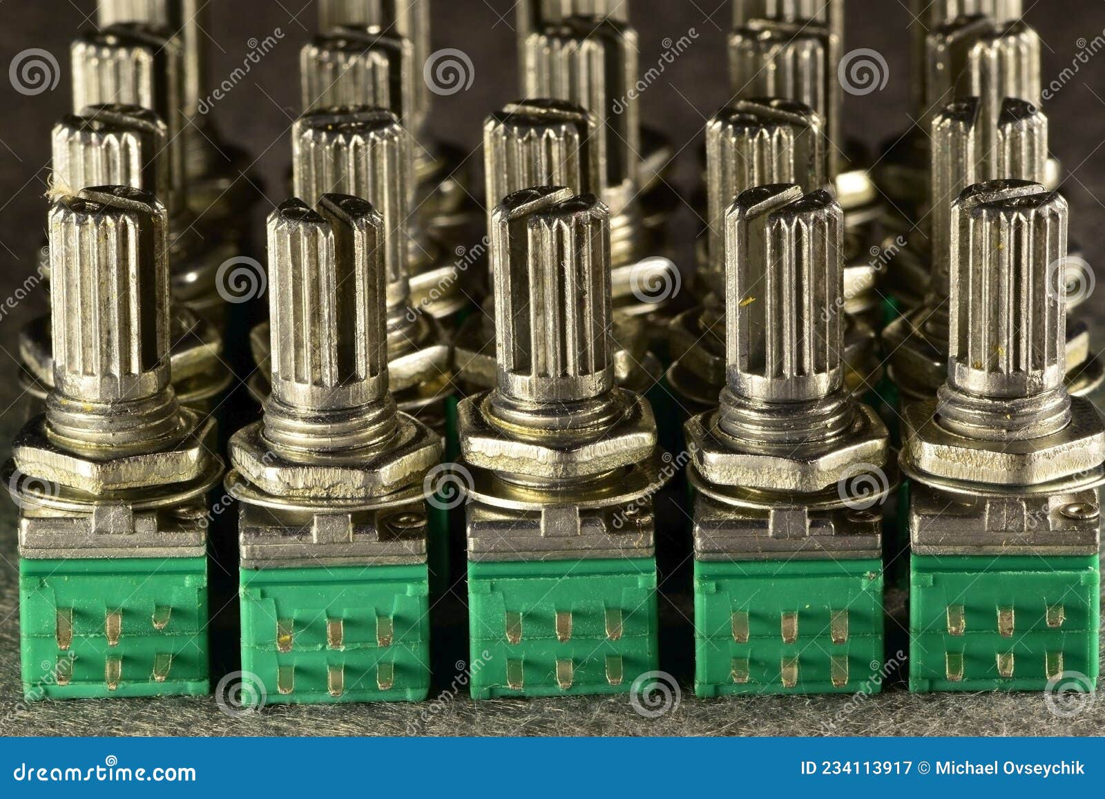 Variable column resistance stock image. Image of electrical 234113917