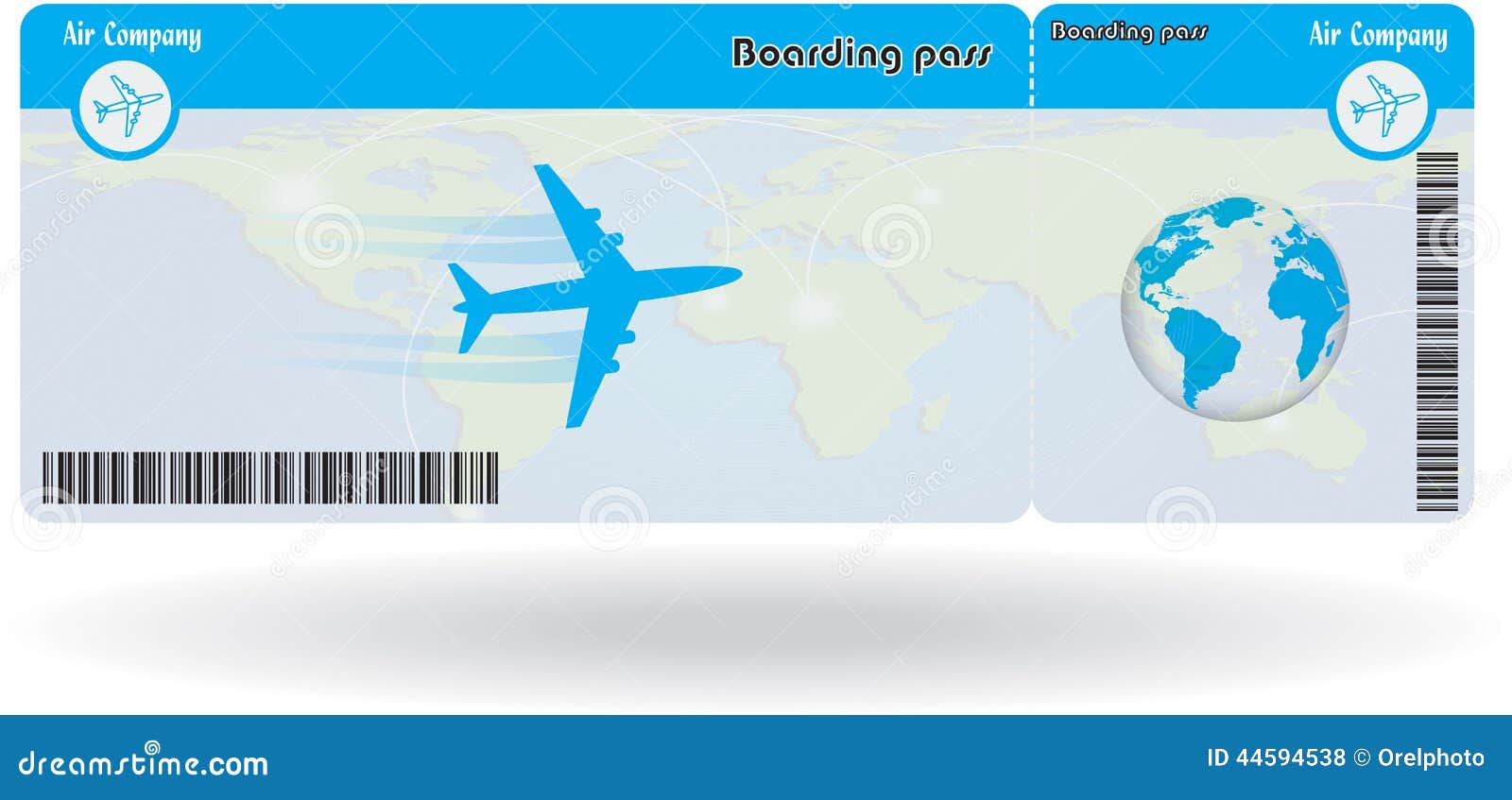 clipart airplane ticket - photo #24