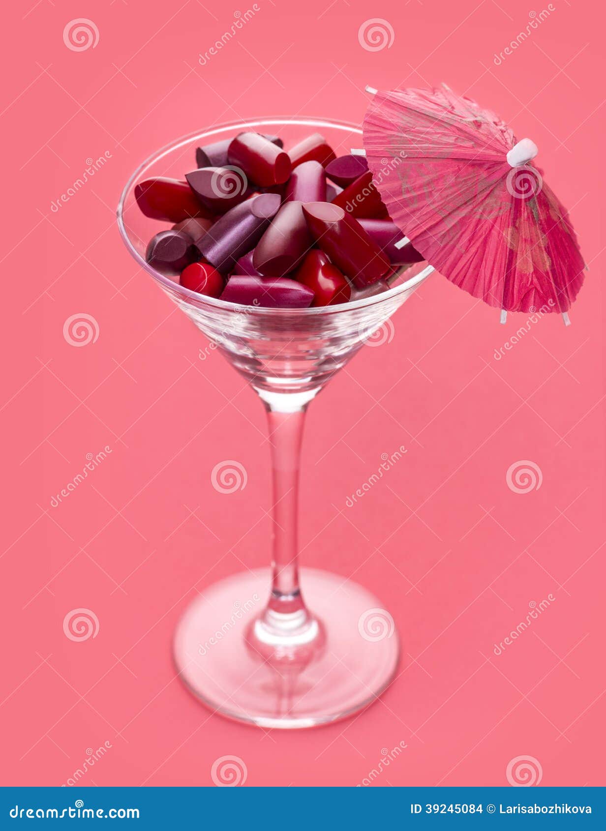Variation Color of Lipstick in a Glass Stock Photo Image of variation