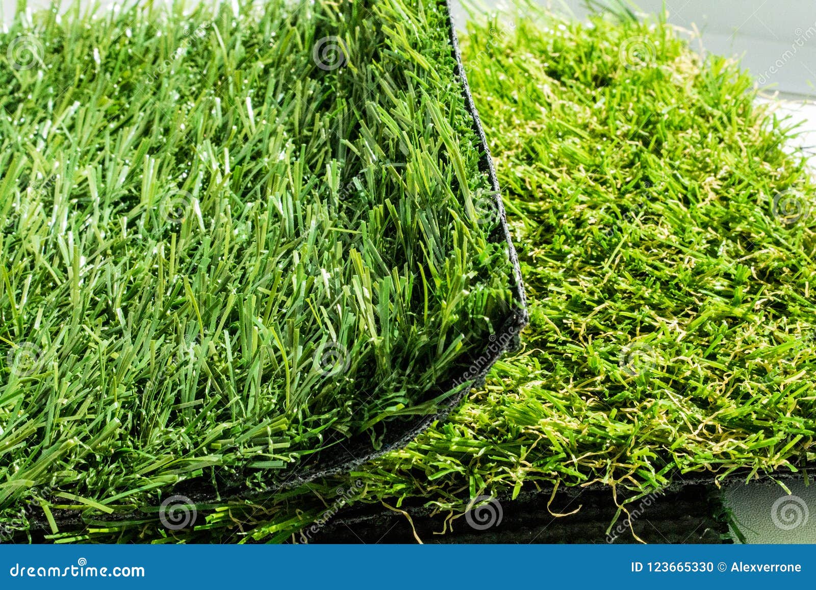 Variety of Artificial Grass or Its Types Stock Photo Image of