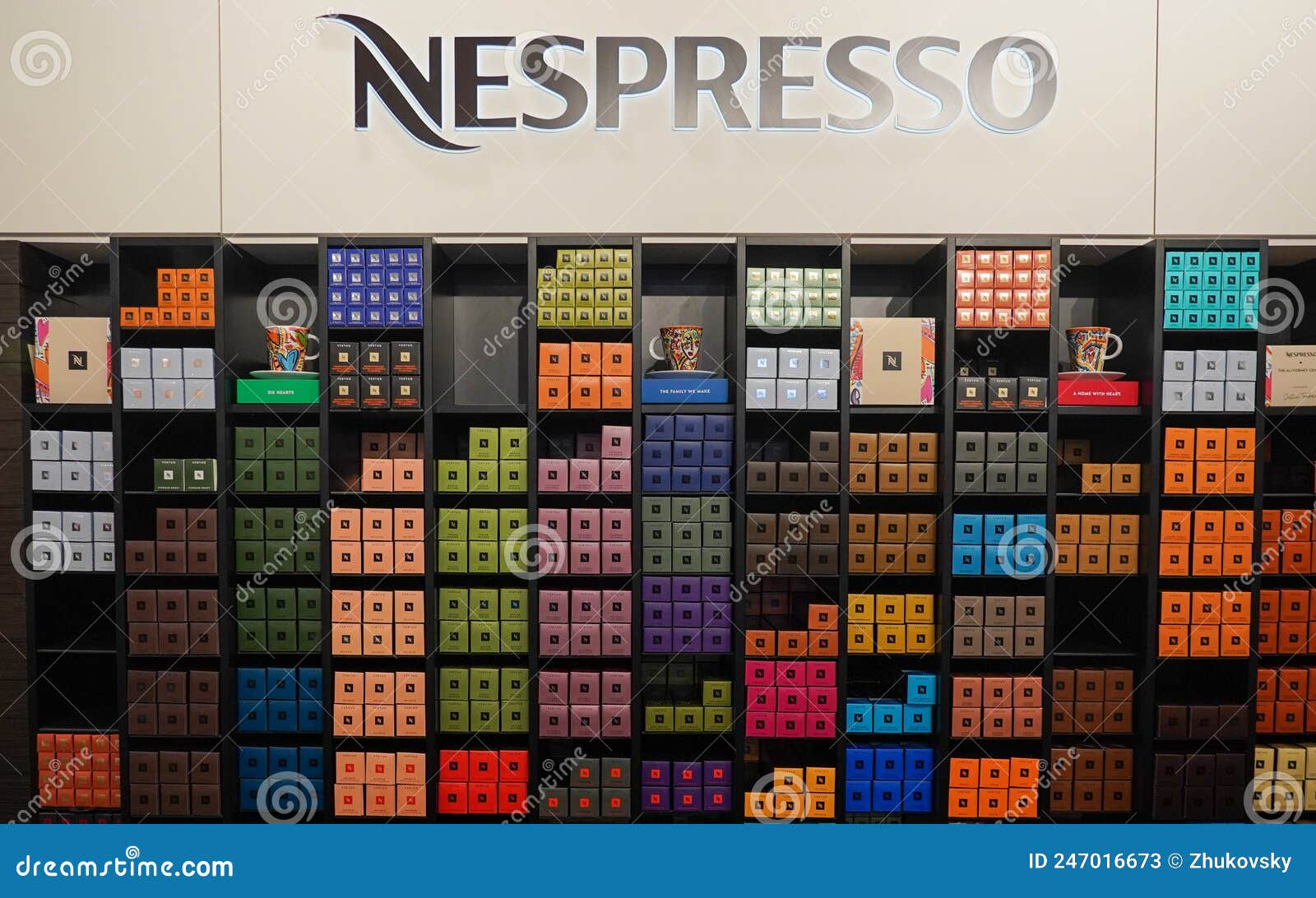 of Coffee in Nespresso Store New York Editorial Stock Photo - Image of decaf, beverage: 247016673