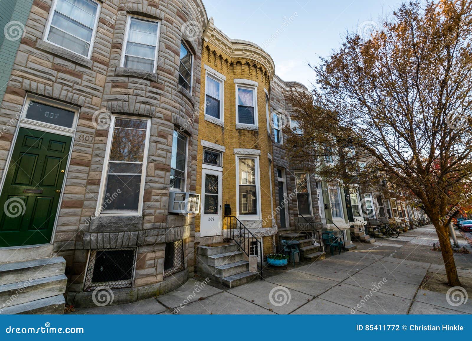 Variety Of Colorful Row Homes In Hampden Baltimore Maryland Editorial variety-of-colorful-row-homes-in-hampden-baltimore-maryland-editorial