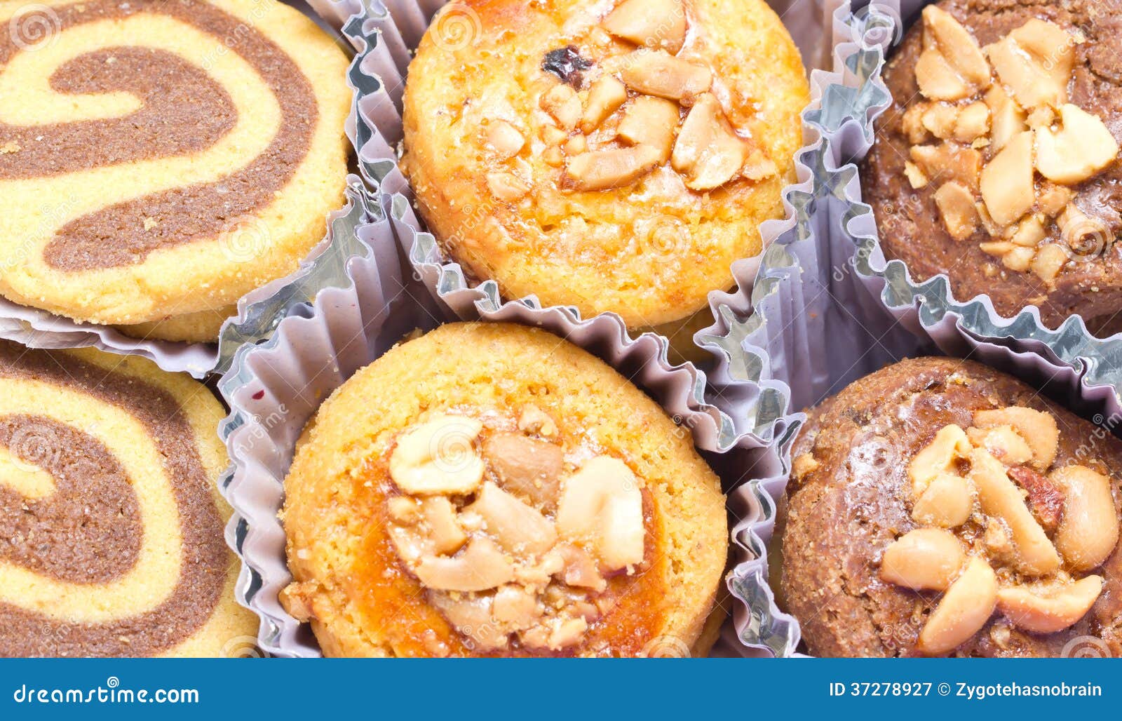 Variety Cookies. stock image. Image of bakery, goods 37278927