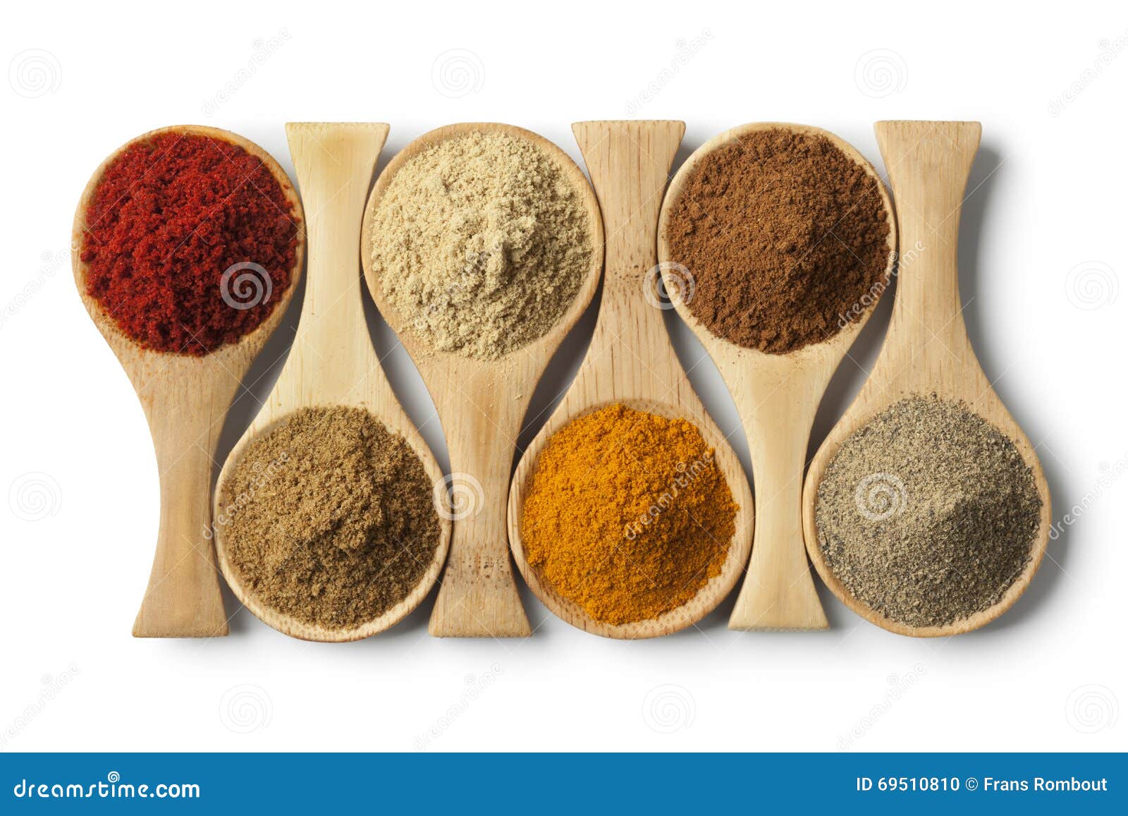 variety of dried herbs and spices
