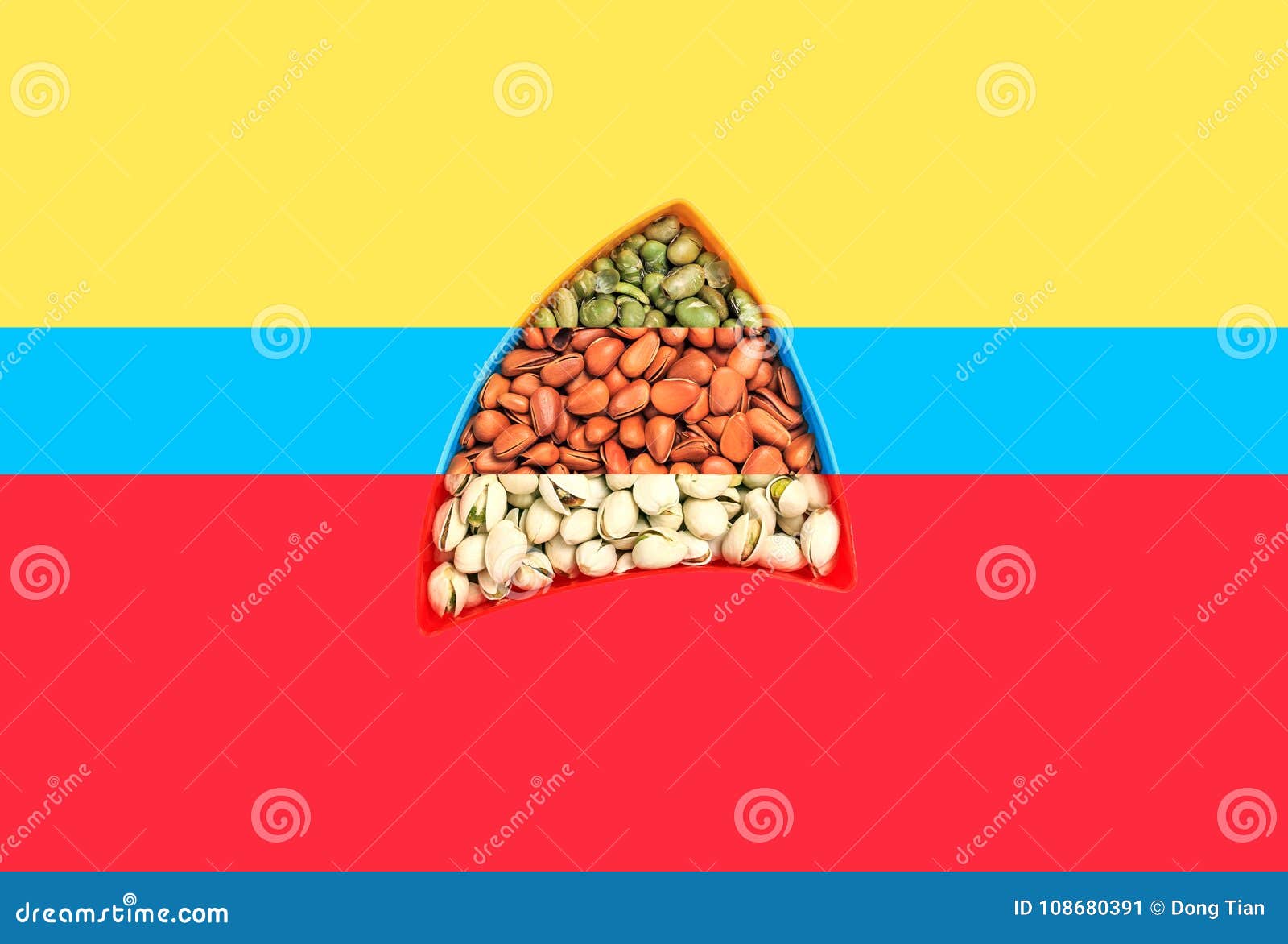 Creative Shooting Dried Fruit Stock Image Image of combinations