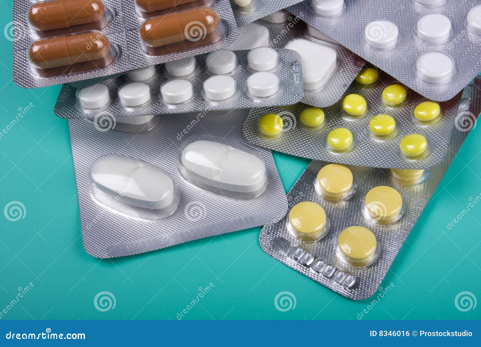 Variety Of Drugs Picture. Image 8346016