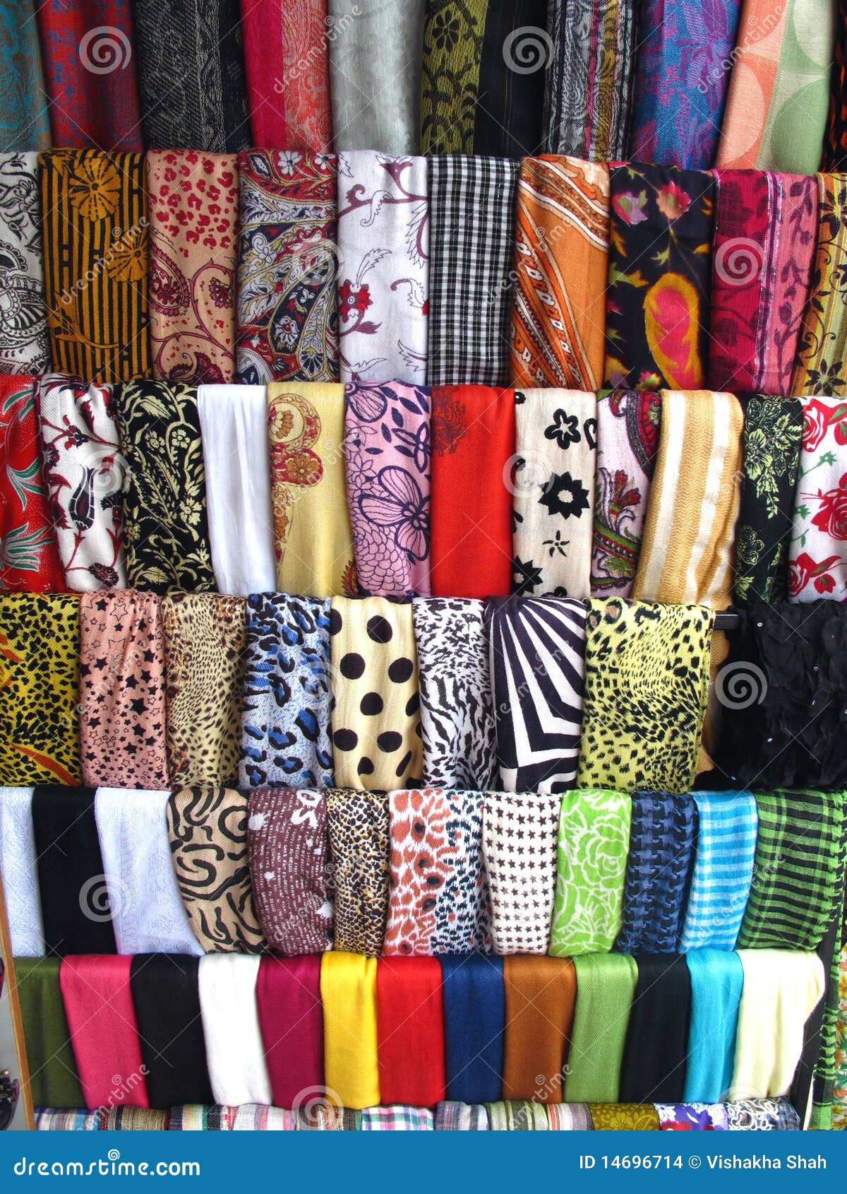 variety of fabrics