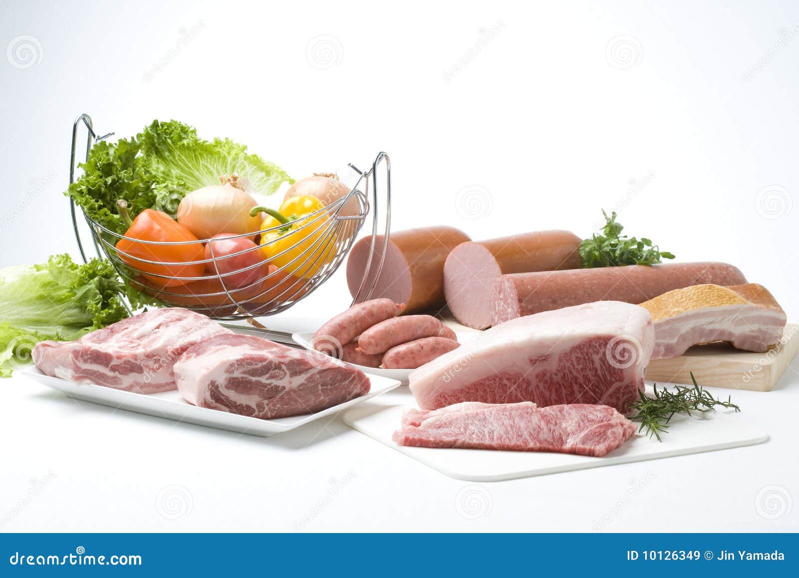 A variety of Meats stock image. Image of processed, sirloin 10126349
