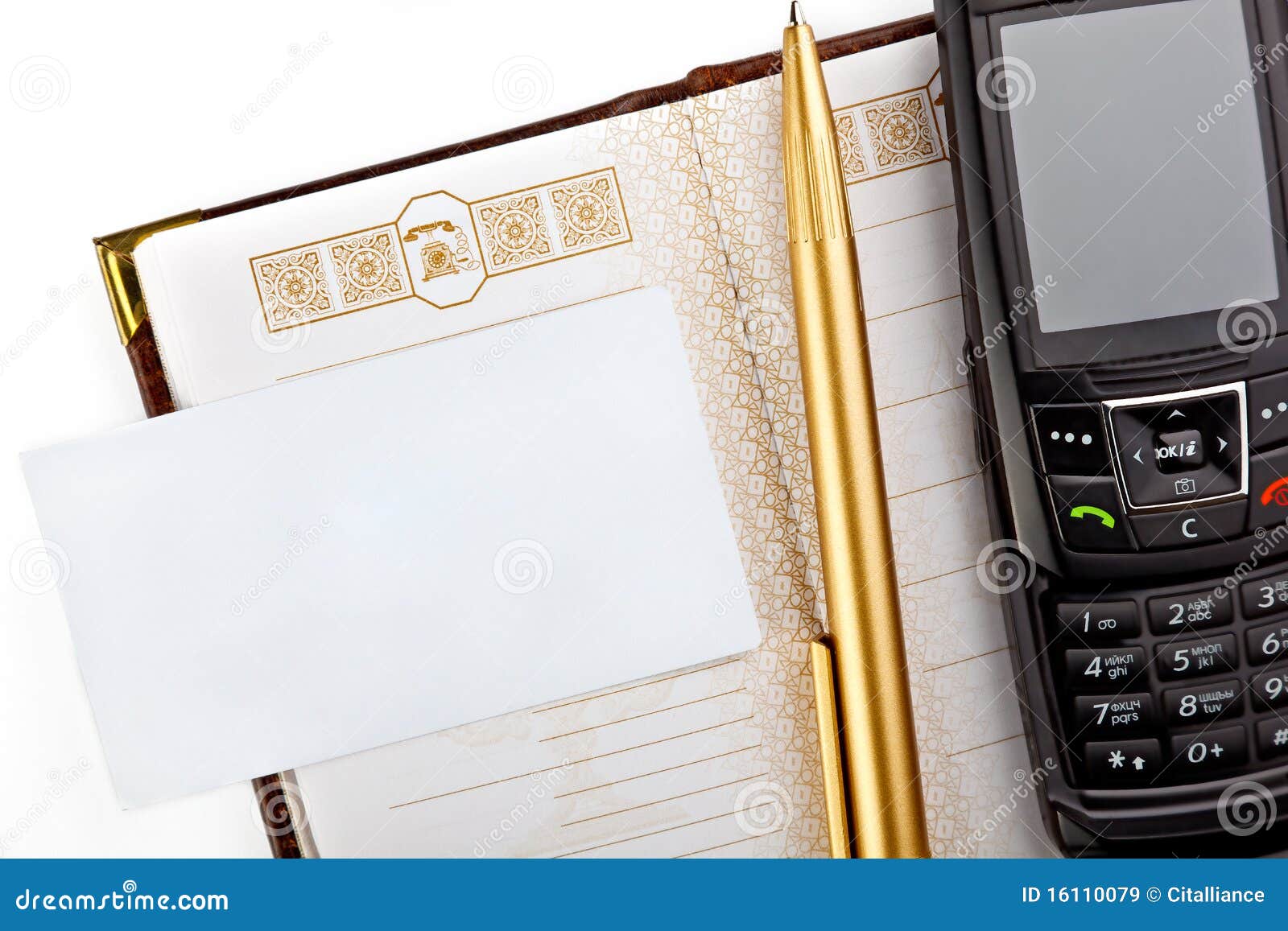 Variety of Modern Office Supplies Stock Image Image of elegant, paper 16110079
