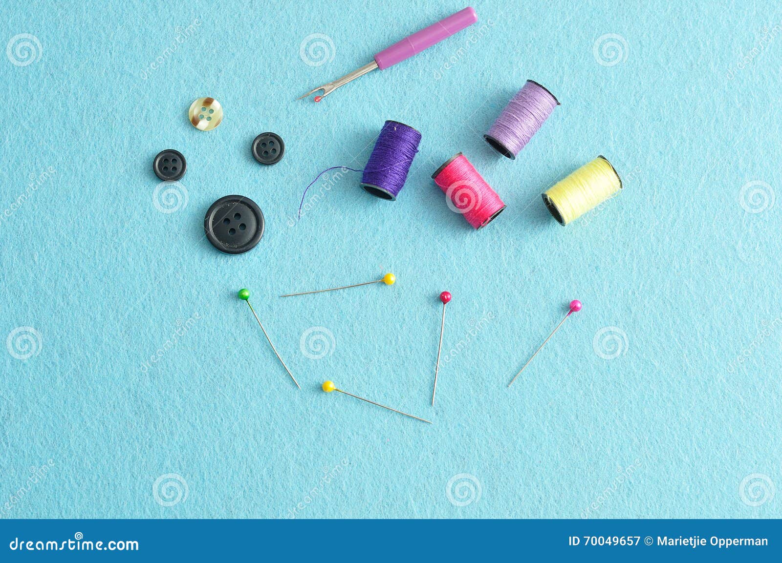 Variety of Needle Work Accessories Stock Image Image of object, displayed 70049657