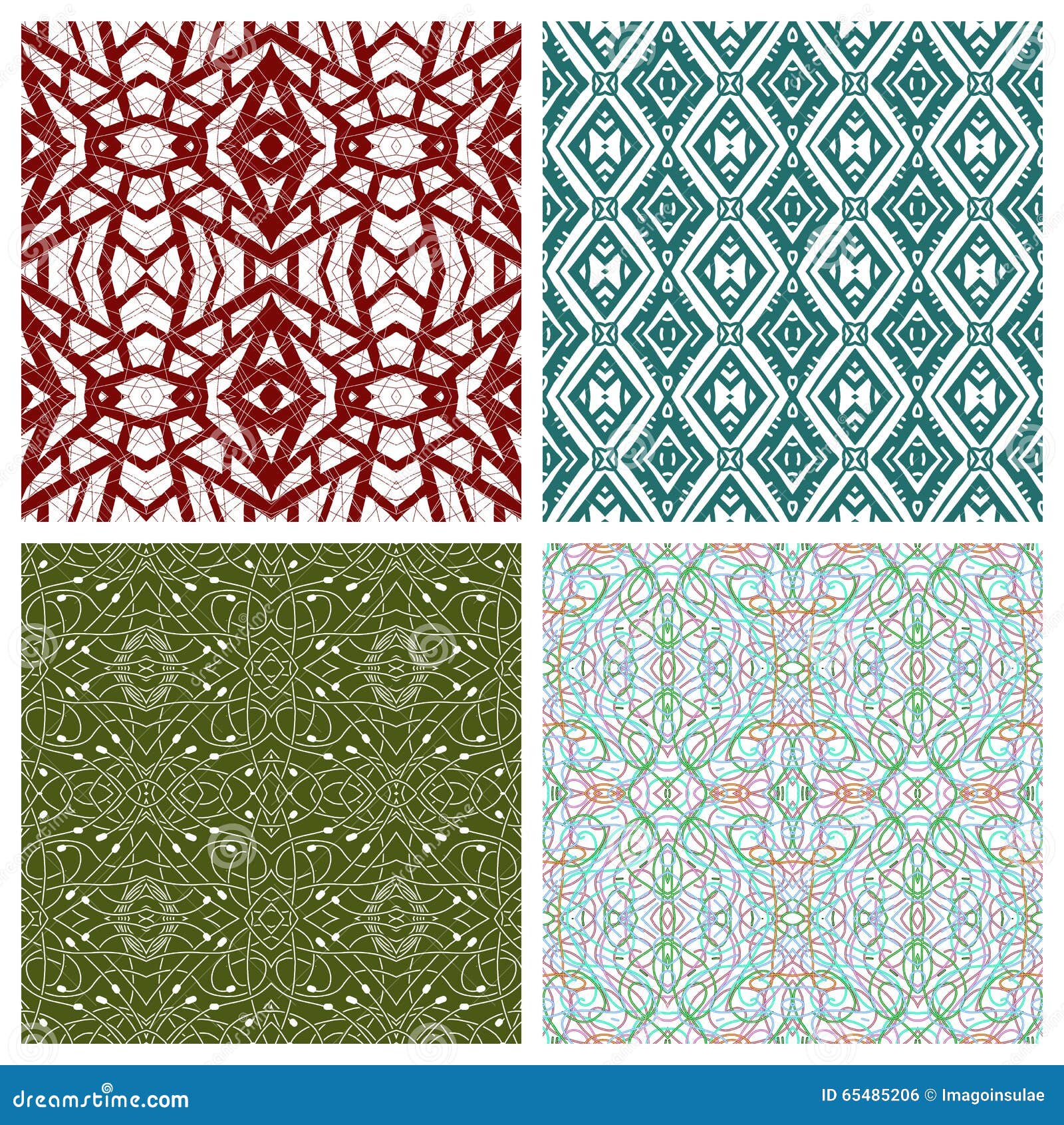 various abstract patterns