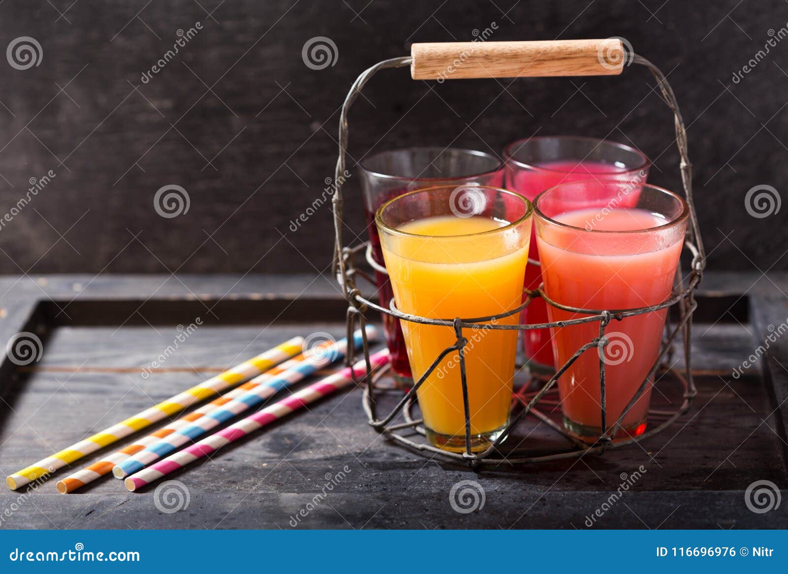 Various Cold Drinks in a Glasses Stock Photo Image of healthy, life