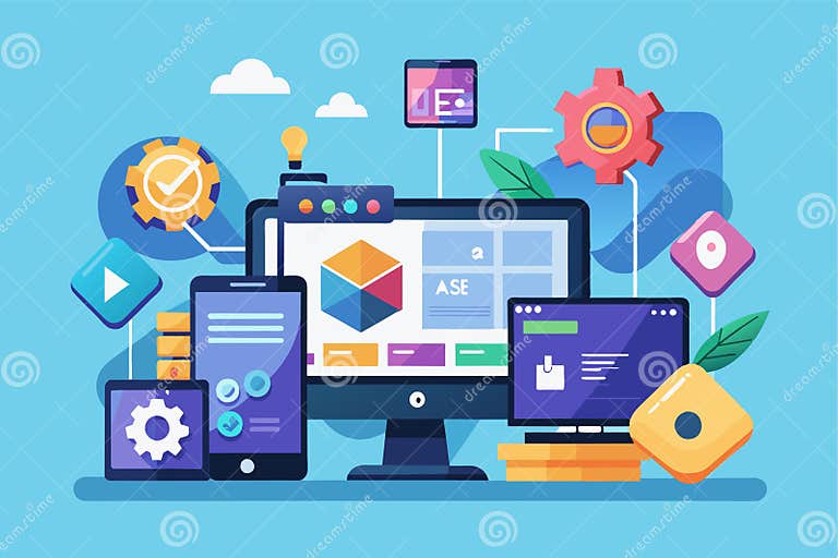 Various Devices Showcase Customizable Cross-platform Software Tools and ...
