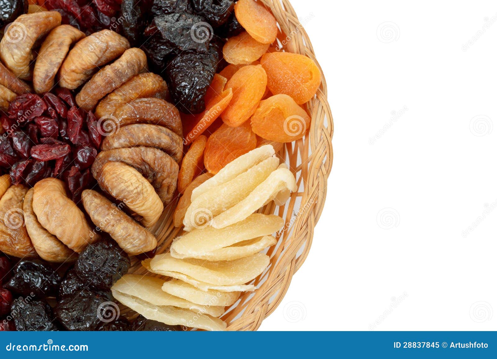 Various Dried Exotic Fruits Stock Image Image of collection