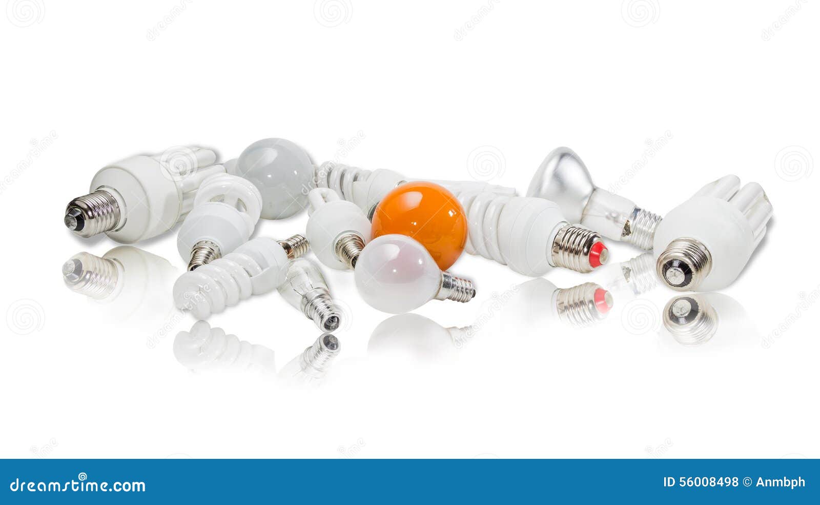 Various electric lamps stock photo. Image of isolation 56008498