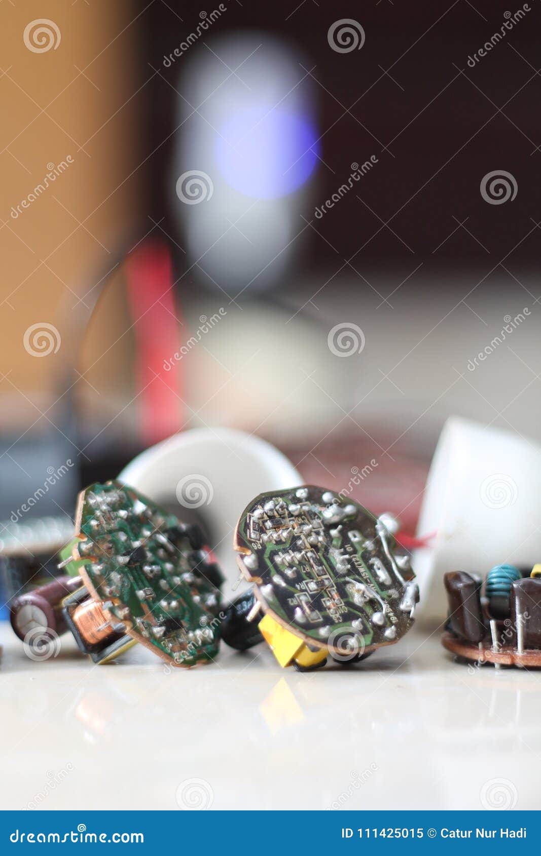 Various Electrical Devices, Version 5 Stock Image - Image of electronic